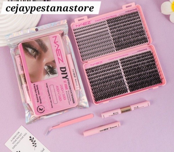 Producto - KIT DE PESTAÑAS NAEZ DIY 20D + 30D + 40D + 50D