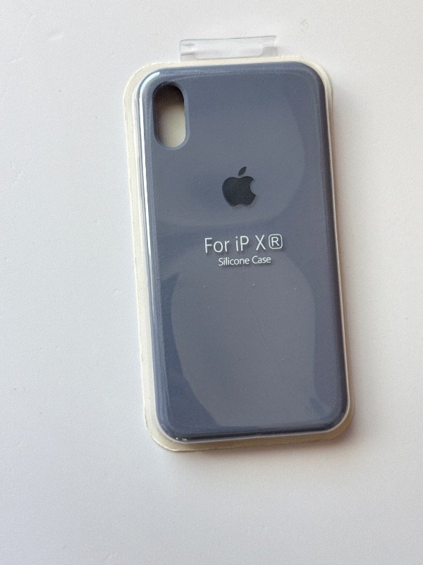 Producto - Silicone case gris azulado iphone XR