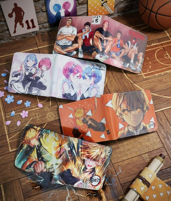 Producto - Billeteras Demon Slayer , Re Zero y Slam Dunk - Ingrese para elegir
