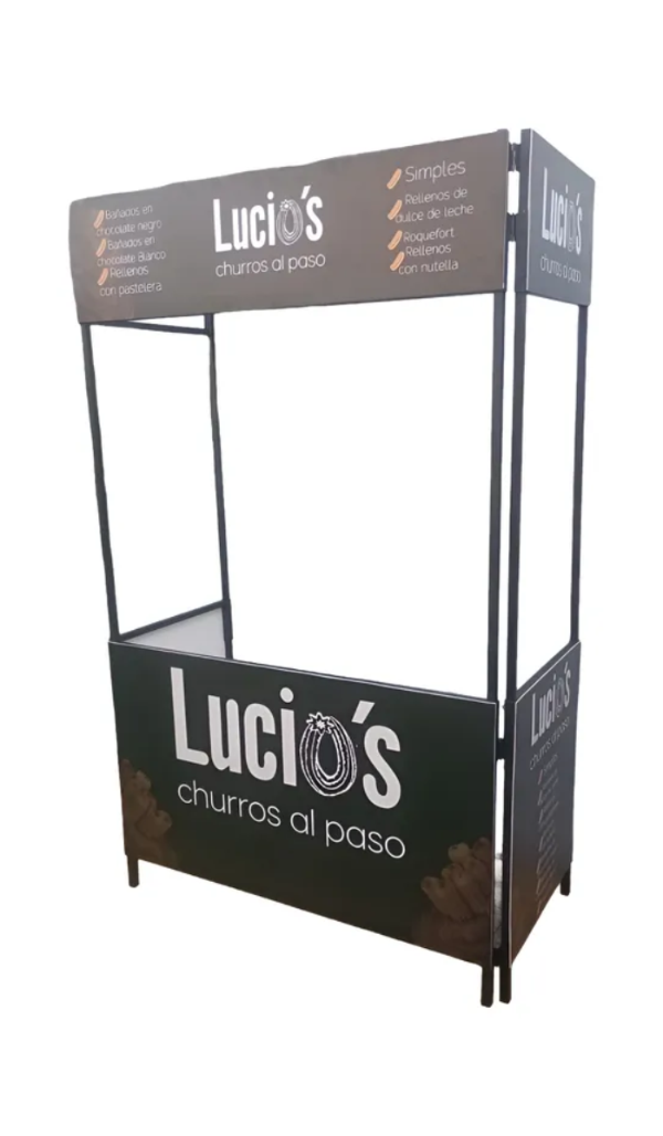 Producto - Puesto De Feria Stand Portatil Plegable Con Bolso Innograf