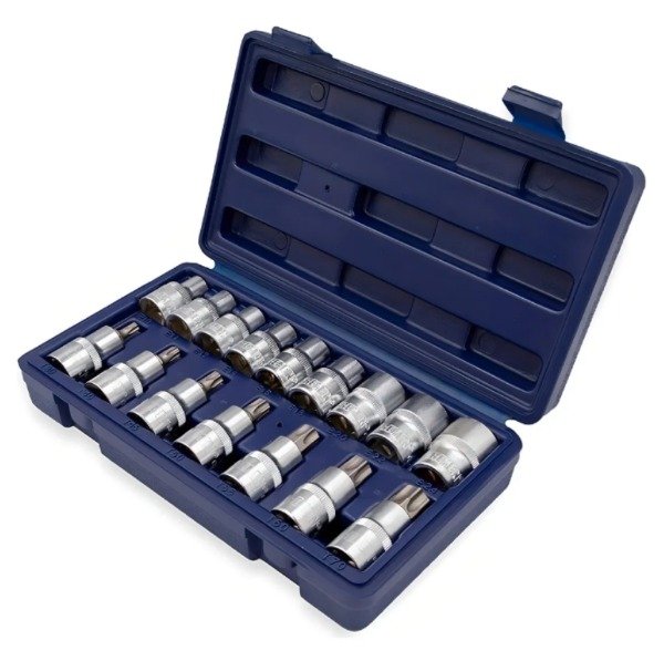 Producto - Bocallaves Torx hembra y macho 16 piezas Bremen