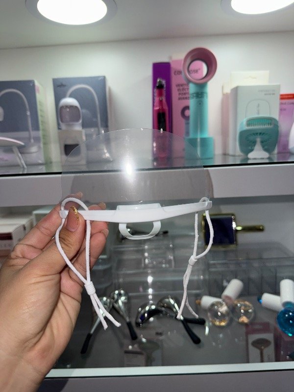 Producto - Barbijo trasparente plastico