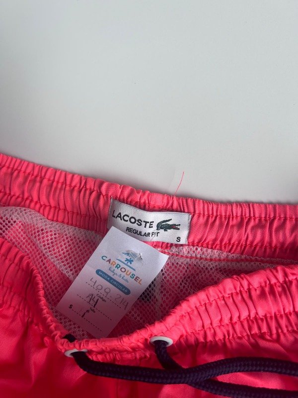 Producto - Malla de baño rosa Lacoste - 3