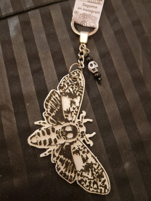Producto - Llavero Deaths head Hawkmoth