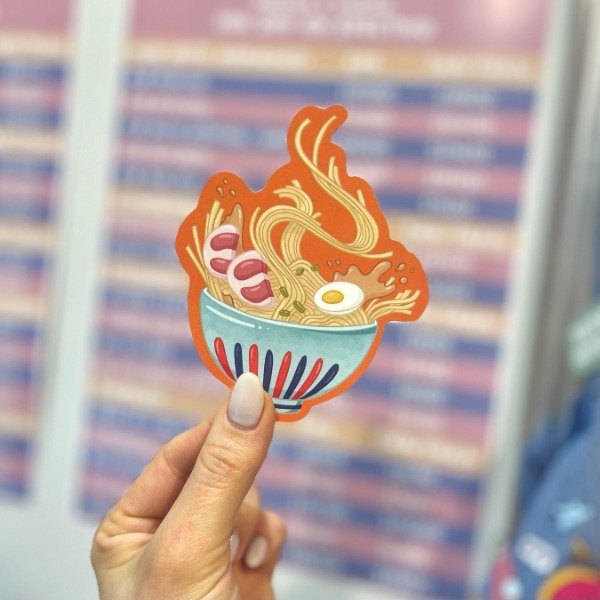 Producto - Sticker die cut OPP Ramencito