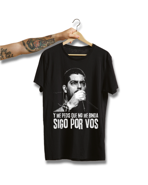 Producto - REMERA CJS SIGO POR VOS + PILUSO DE REGALO