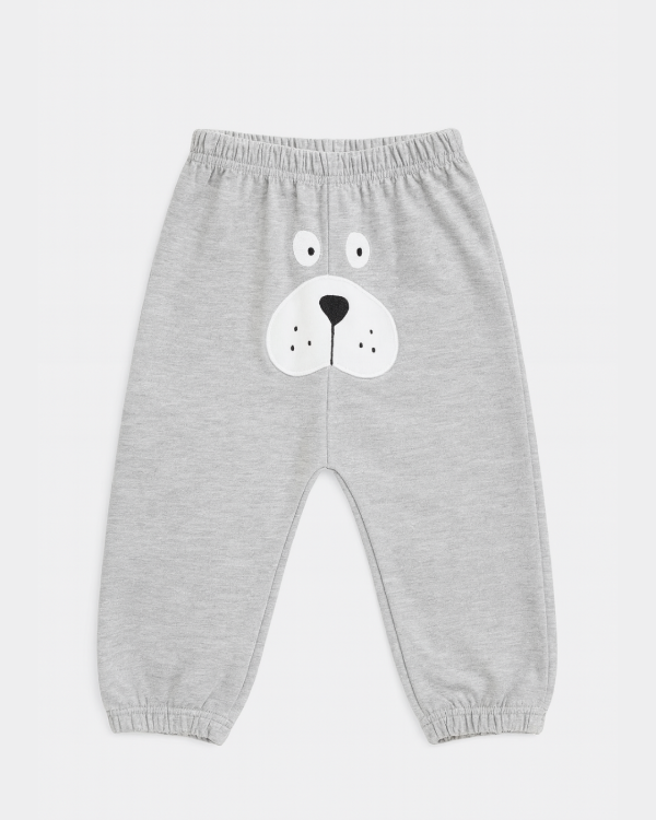 Producto - Pantalón Algodón Gris Carita