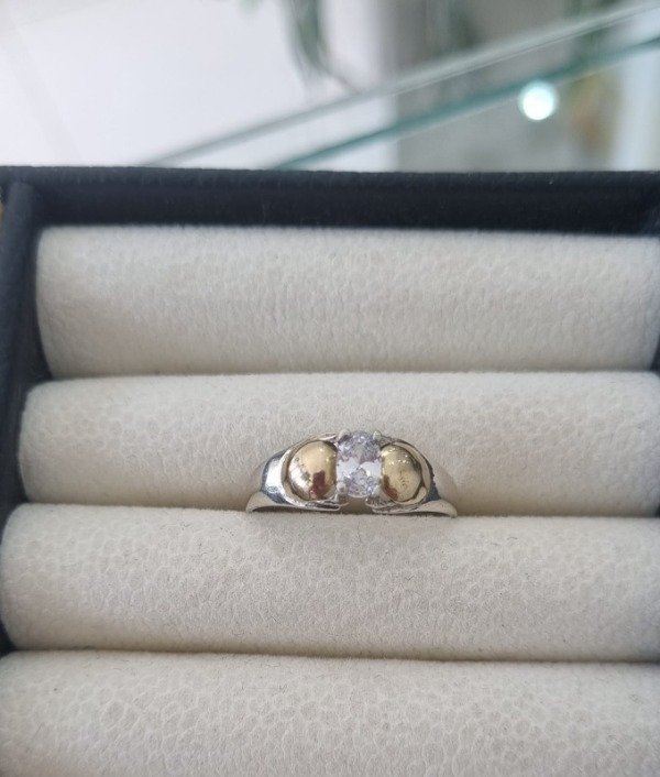 Producto - Anillo Cintillo Blanco - 1