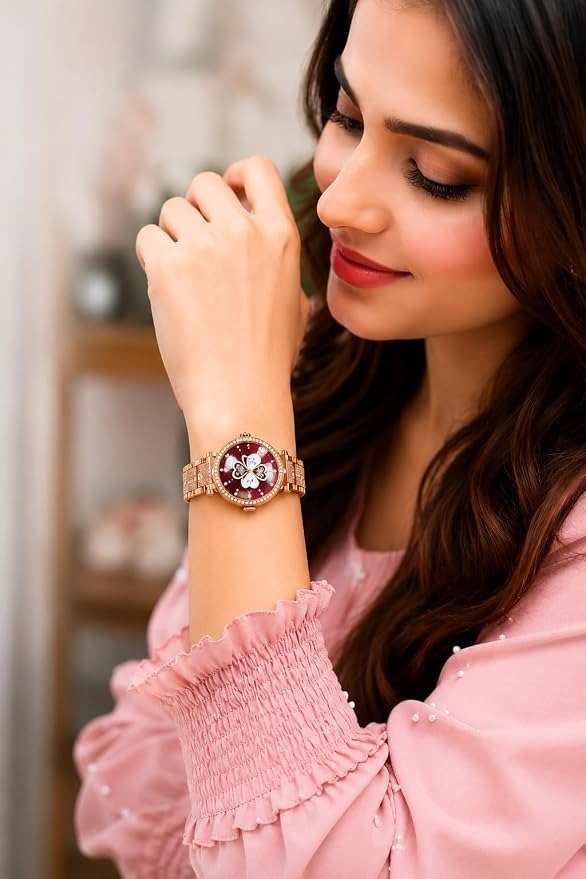Producto - RELOJ INTELIGENTE PARA MUJER CON BRAZALETE ADORNADO CON CRISTALES - 2