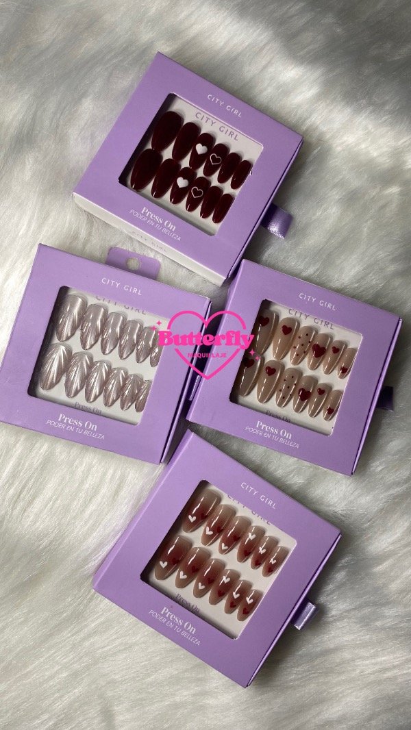 Producto - Uñas Press On City Girl