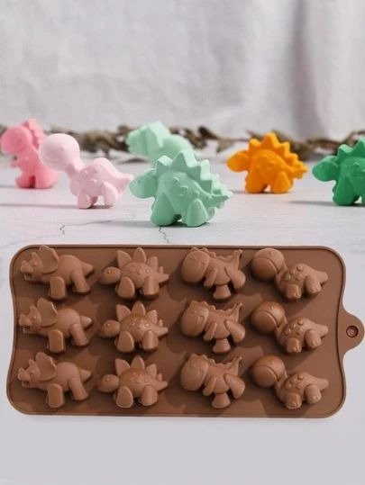 Producto - Molde de silicona bombón dinosaurios