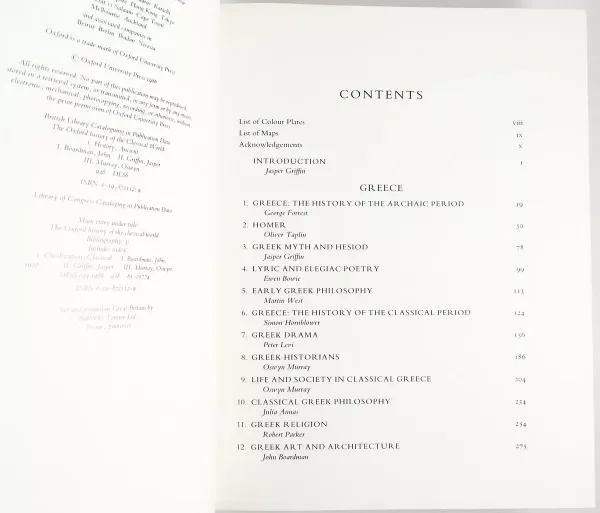 Producto - Boardman Griffin - The Oxford History Of The Classical World - 2