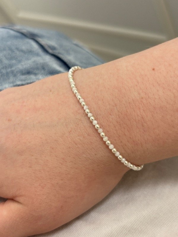 Producto - Pulsera Amatista Blanca