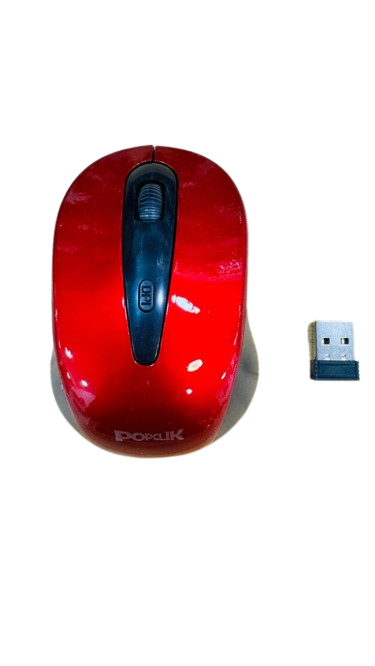 Producto - Mouse Inalambrico Optico Usb 2.4ghz 800dpi - Rojo