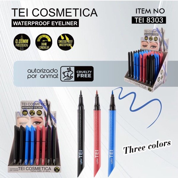 Producto - Delineador en fibra Tei colores