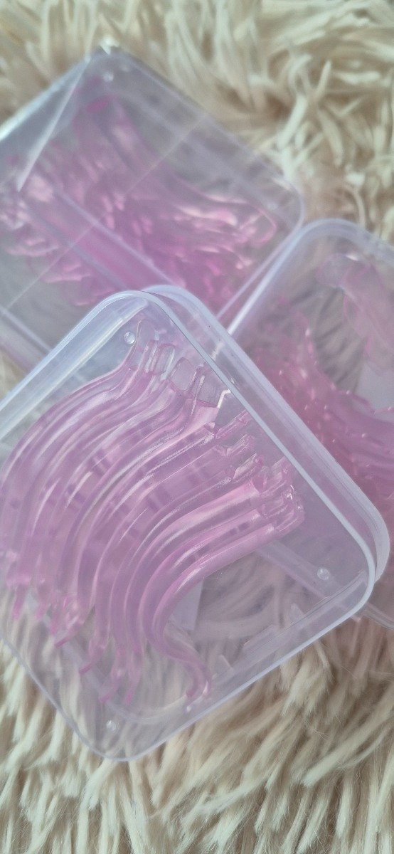 Producto - Bigudies rosa  curva U anatómicos