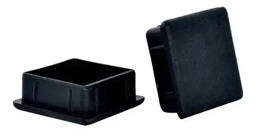 Producto - Regaton Plastico Interior Cuadrado 25x25 Capuchon X 10 Unidad