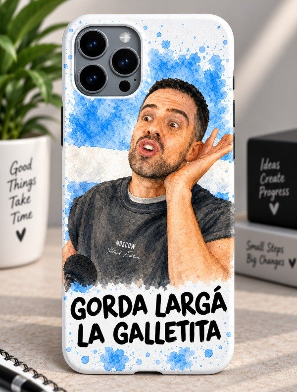 Producto - Funda Martin Cirio // Gord# largá la galletita