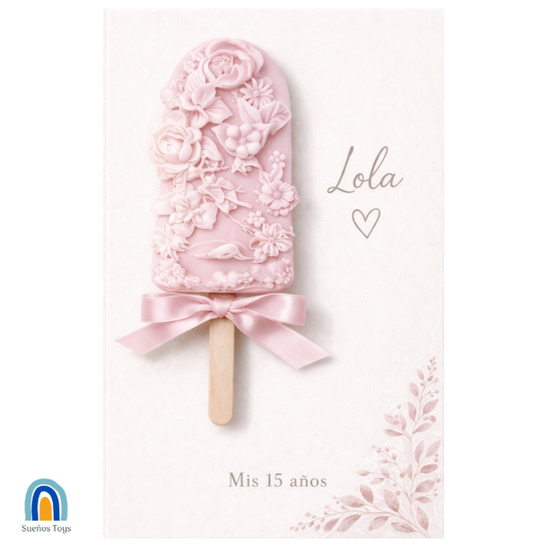 Producto - Souvenir jabón decorativo Paleta de Flores (mín. 10 uds.)