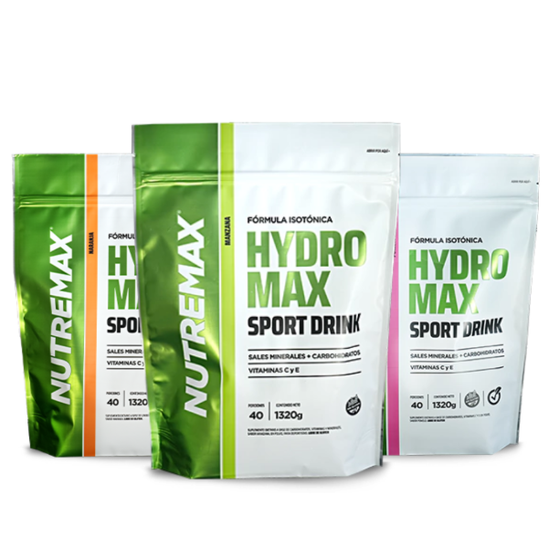 Producto - HYDROMAX SPORT DRINK DOYPACK 1.320 GRS. - NUTREMAX