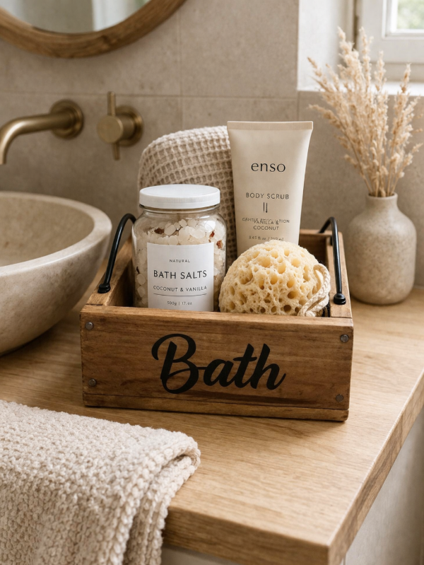 Producto - Caja "Bath" con tiradores de campo