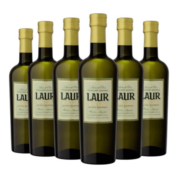 Producto - CAJA X 6 LAUR Altos Limpios Blend de Terroir Aceite de Oliva V.E. x500ml