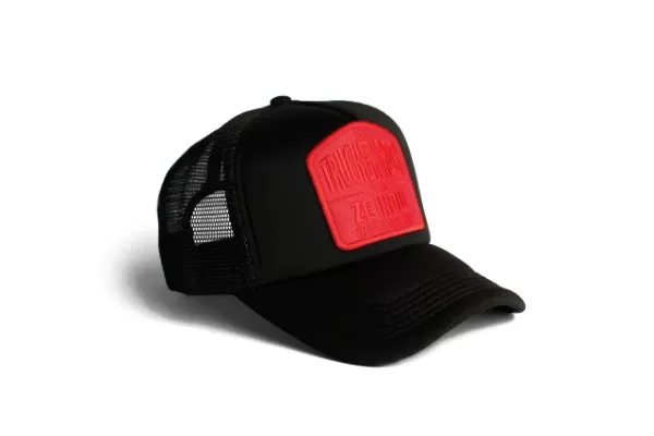 Producto - Gorra Trucker Linea Rock Black Red