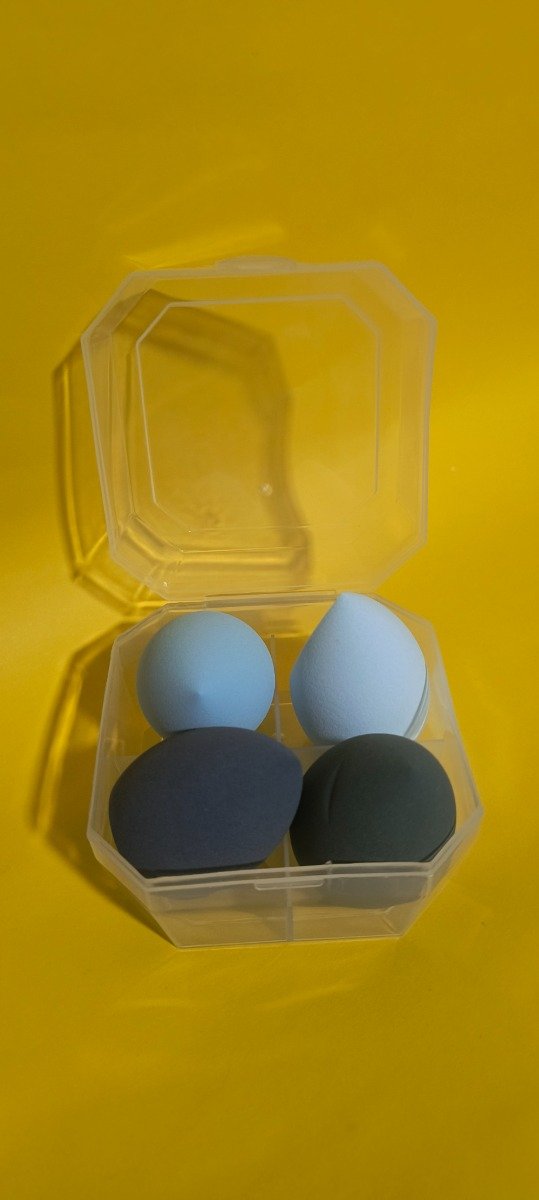 Producto - Cajita de esponjas celestes x 4 unid