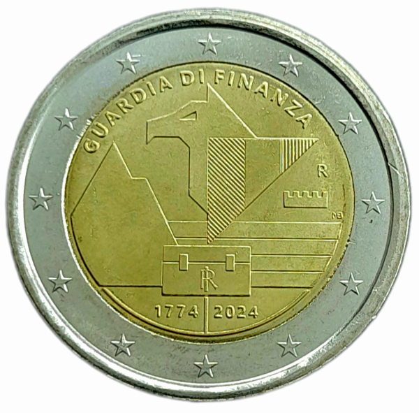 Producto - Italia 2 Euros 2024 Guardia de Finanzas UC#114 Unc