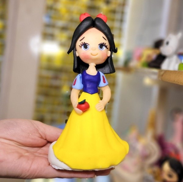 Producto - Decoración para torta en porcelana BLANCANIEVES