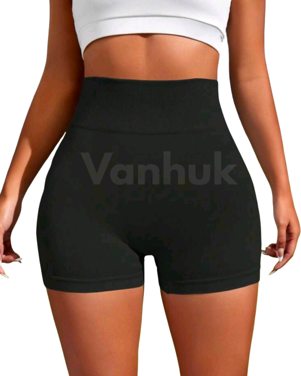 Producto - SHORT SEAMLESS N474 NEGRO - 1