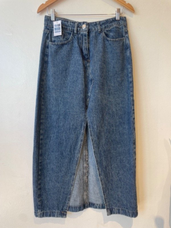 Producto - Pollera de jean Premium denim talle 38