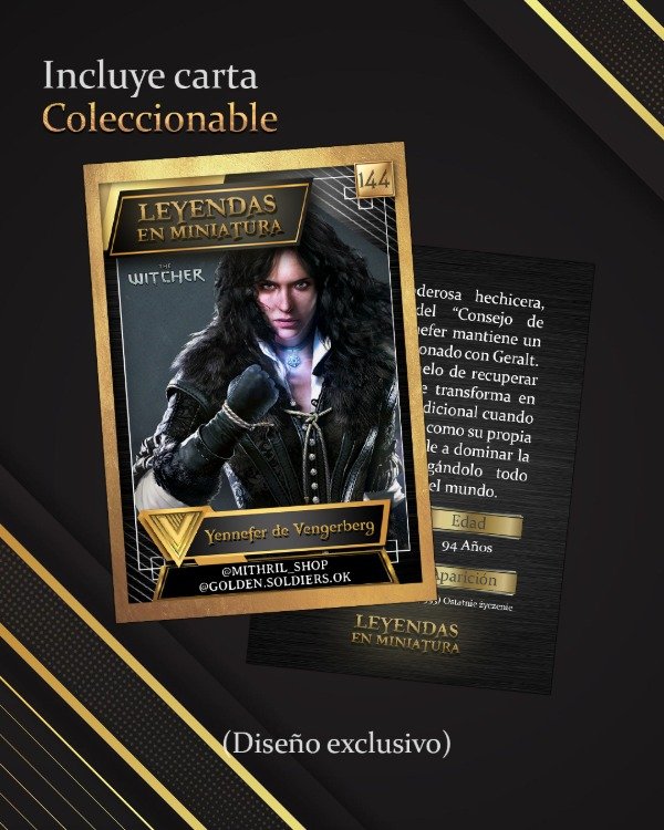 Producto - Yennefer de Vengerberg - The Witcher - Leyenda Nro 144 - 4