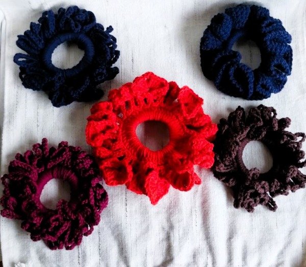 Producto - Scrunchie Crochet