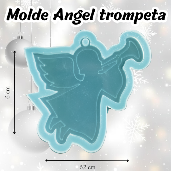 Producto - Molde Angel con Trompeta