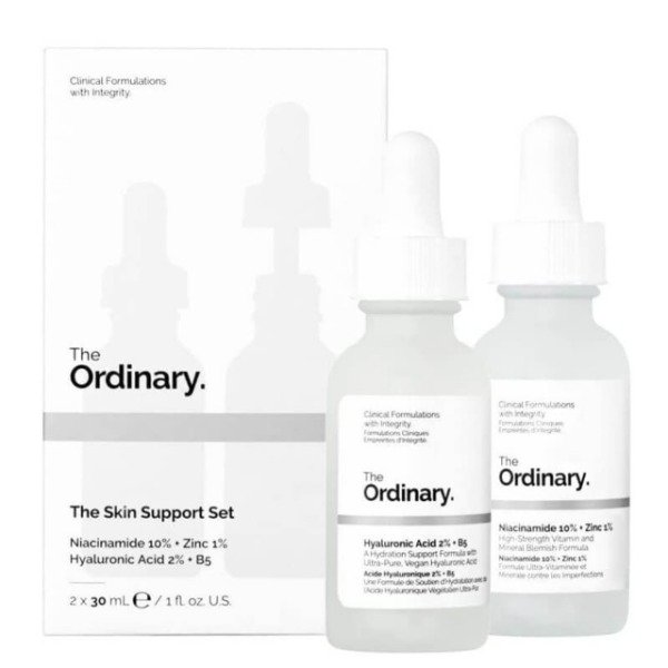 Producto - THE ORDNARY - THE SKIN SUPPORT SET HYALURONIC + NIACINAMIDE
