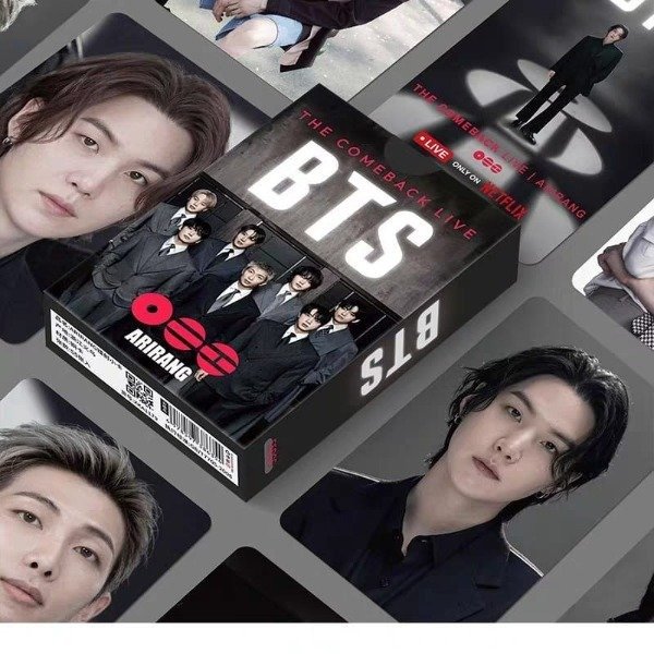 Producto - Photocards BTS Arirang caja x 55unidades Holograficas - 1