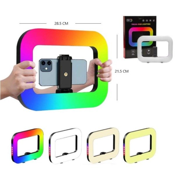 Producto - ARO DE LUZ LED RGB RECTANGULAR