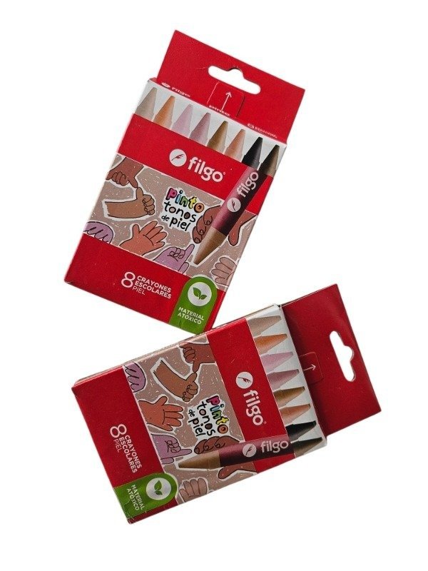 Producto - Crayones Tonos Piel x 8
