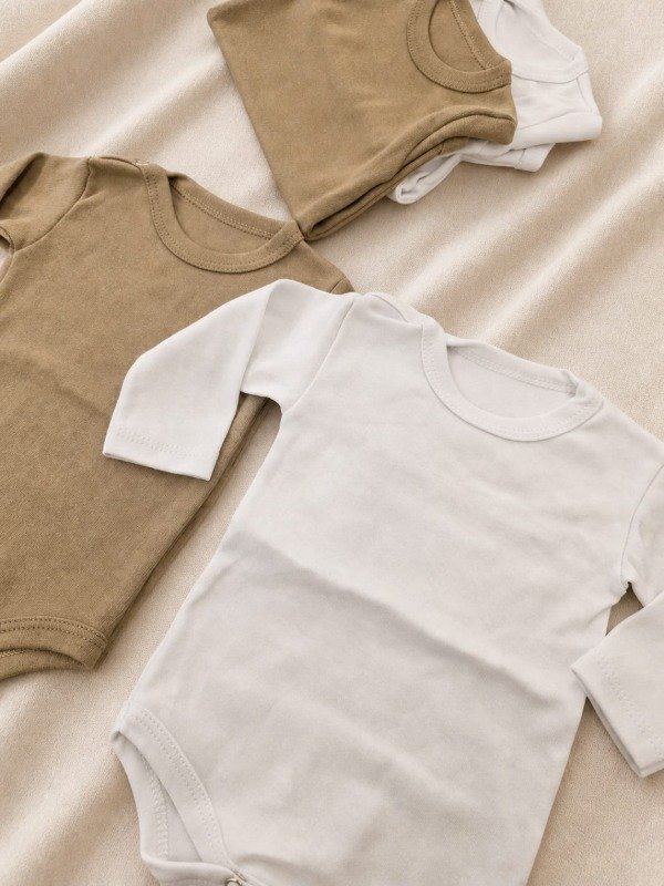 Producto - Set de 2 bodys de algodón para bebé