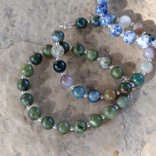Producto - PLATA 925 Y PIEDRA JADE 8MM - 0