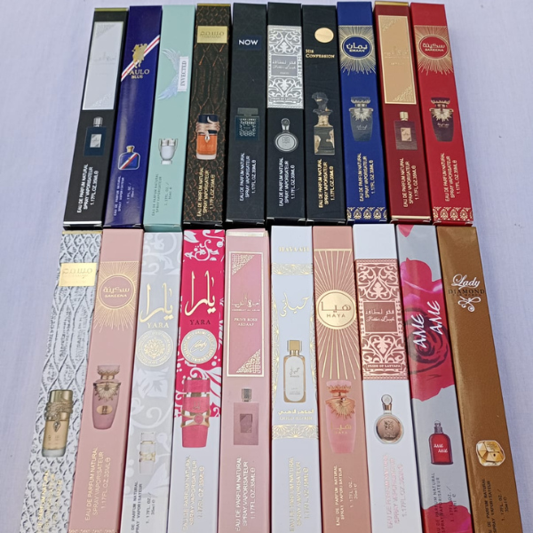 Producto - SET 10 TUBTOS DE 35ML A ELECCIÓN -DE REGALO MUESTRA DE PERFUME ORIGINAL