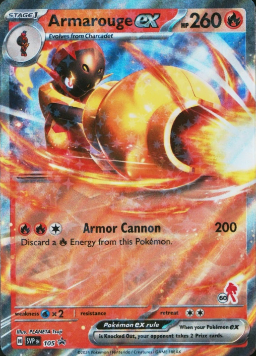 Producto - Armarouge ex SVP105 Battle Academy 2024 Deck Kit - Scarlet and Violet Promo