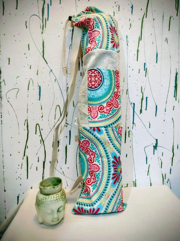 Producto - Funda para mat de yoga aqua