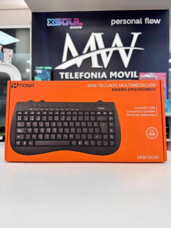 Producto - Teclado USB Noga NKB-78033