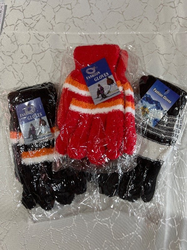 Producto - Guantes Fashion rallados simple