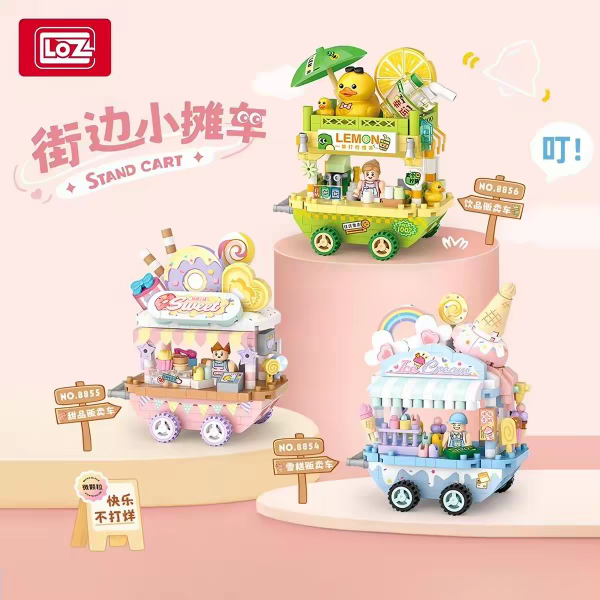 Producto - Mini Blocks Food Trucks Coleccionables (3 Motivos)