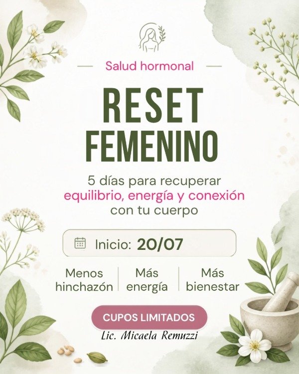 Producto - Reset Femenino - Equilibrio hormonal
