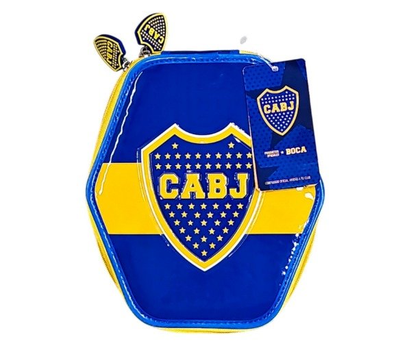 Producto - Cartuchera Oficial Boca Juniors Un Cierre Con Dos Pisos Con Útiles