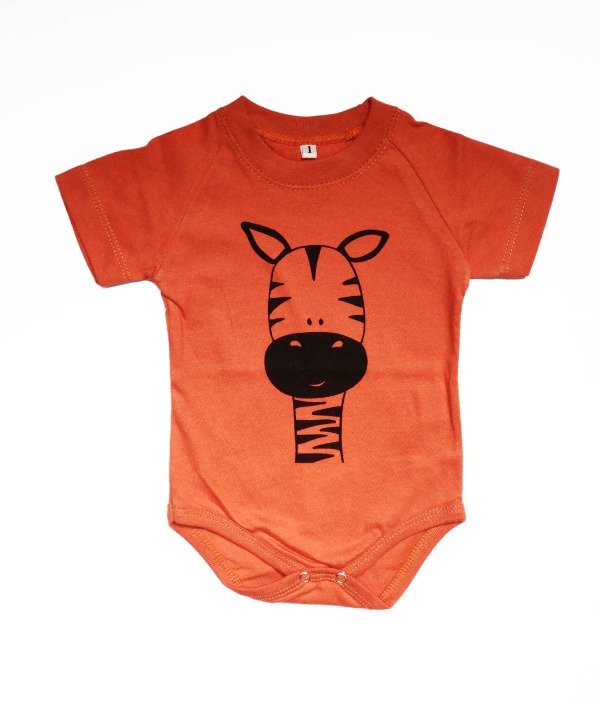 Producto - ARTICULO 188 -P- BODY REMERA NARANJA CEBRA